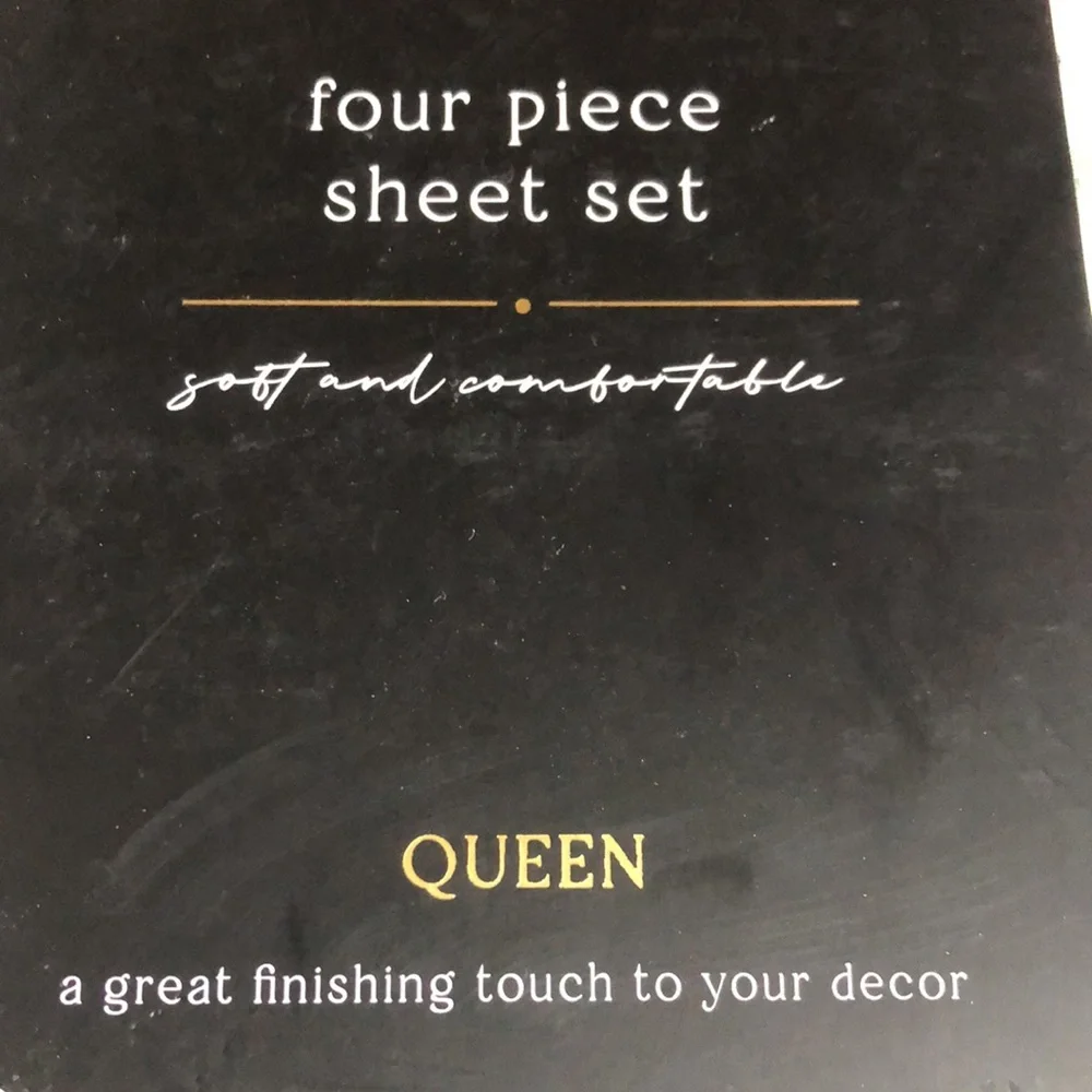 House of Verdi QUEEN Four-Piece JUNGLE Safari Sheet Set